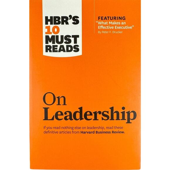 HBR's 10 Must Reads on Leadership by Harvard Business Review (Paperback) - Picture 1 of 6